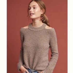 Off the shoulder Anthropologie sweater